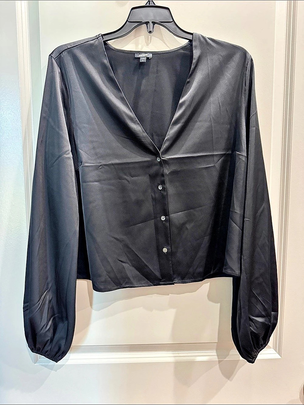 Express Black Blouse